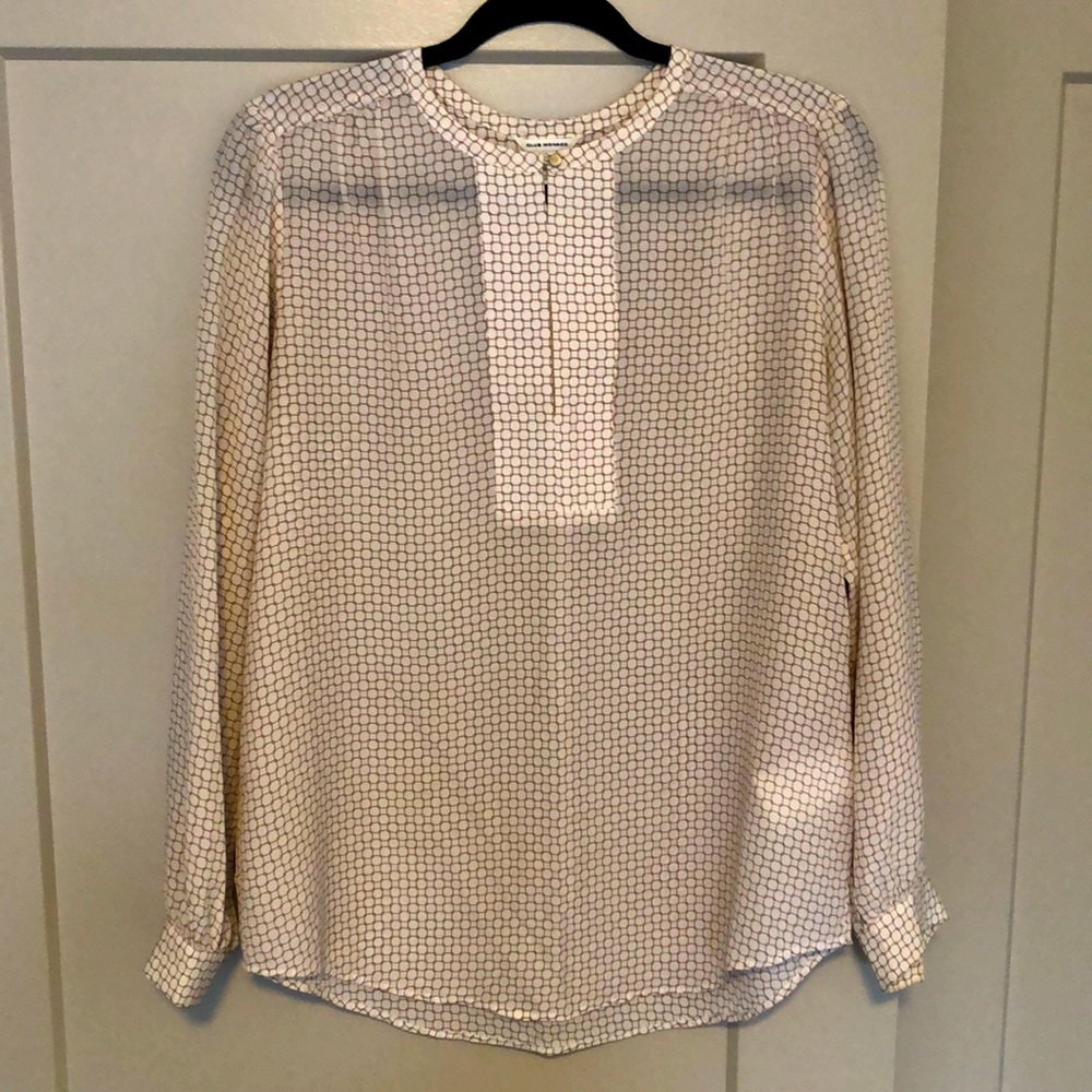 Club Monaco Silk Tunic